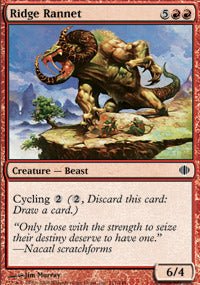 Ridge Rannet (Shards of Alara) Light Play - Nick Nack's Full Frontal Attack