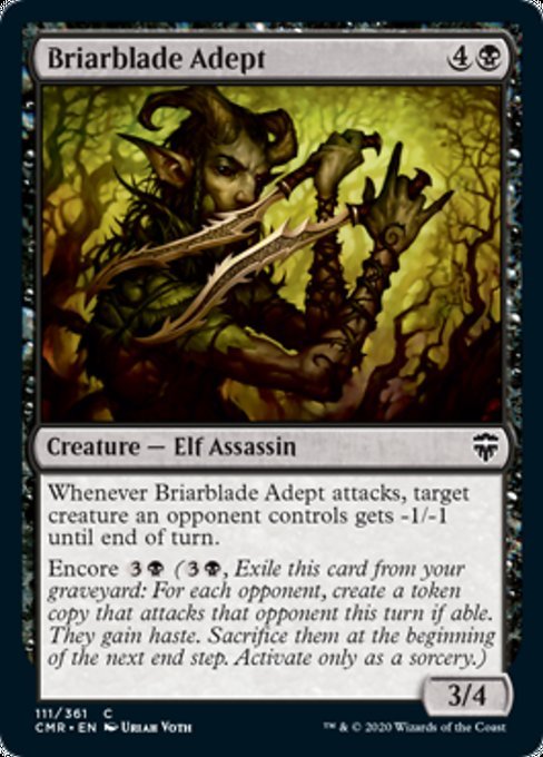 Briarblade Adept (Commander Legends) Near Mint - Nick Nack's Full Frontal Attack