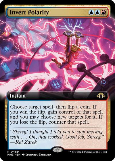 Invert Polarity (Extended Art) (Modern Horizons 3) Near Mint