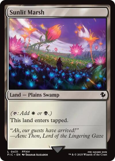 Sunlit Marsh (Commander: FINAL FANTASY) Near Mint - Nick Nack's Full Frontal Attack