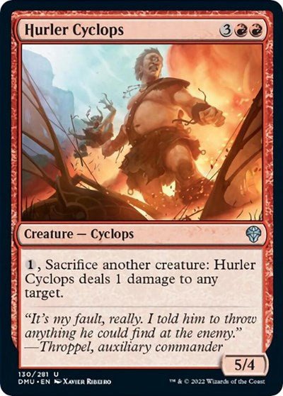 Hurler Cyclops (Dominaria United) Near Mint - Nick Nack's Full Frontal Attack