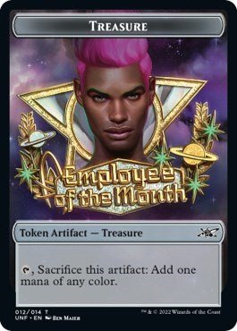 Treasure Token (012) (Unfinity) Near Mint - Nick Nack's Full Frontal Attack
