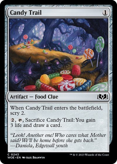 Candy Trail (Wilds of Eldraine) Near Mint - Nick Nack's Full Frontal Attack