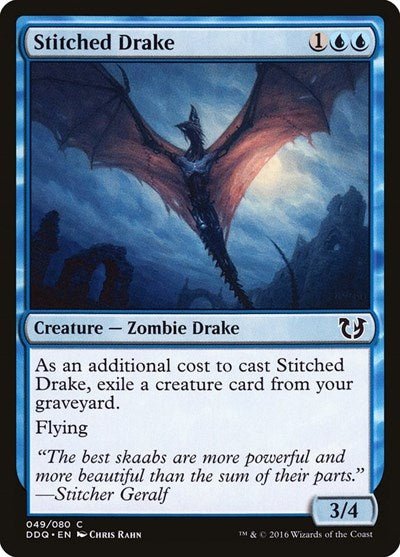 Stitched Drake (Duel Decks: Blessed vs Cursed) Near Mint - Nick Nack's Full Frontal Attack