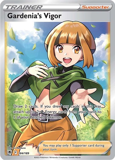 Gardenia's Vigor (Full Art) (SWSH10: Astral Radiance) Near Mint Holofoil