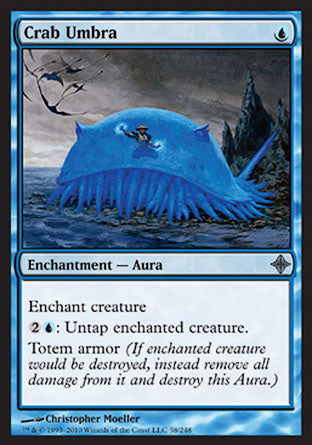 Crab Umbra (Rise of the Eldrazi) Light Play
