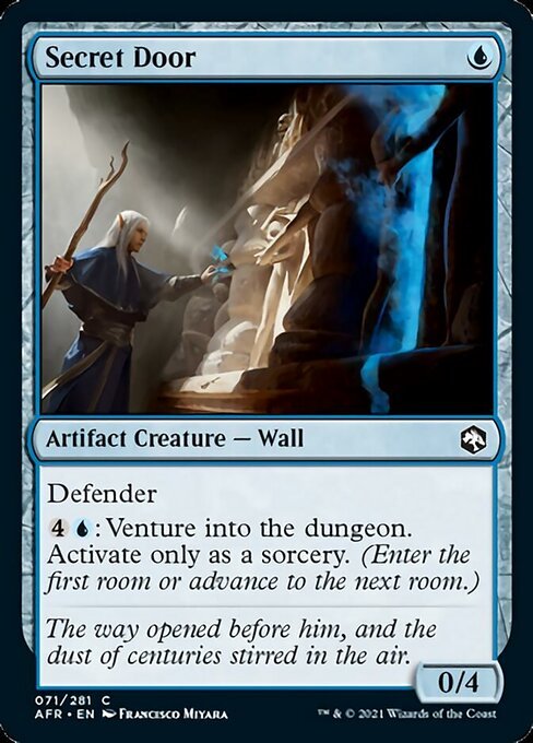 Secret Door (Adventures in the Forgotten Realms) Near Mint - Nick Nack's Full Frontal Attack