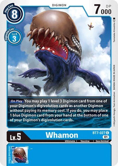 Whamon (The Next Adventure) Near Mint - Nick Nack's Full Frontal Attack