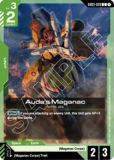 Auda's Maganac (Steel Requiem) Near Mint - Nick Nack's Full Frontal Attack