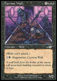 Carrion Wall (Nemesis) Near Mint - Nick Nack's Full Frontal Attack