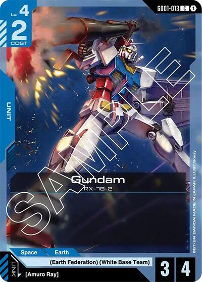 Gundam (GD01 - 013) (Newtype Rising) Near Mint - Nick Nack's Full Frontal Attack
