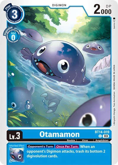 Otamamon (Blast Ace) Near Mint - Nick Nack's Full Frontal Attack