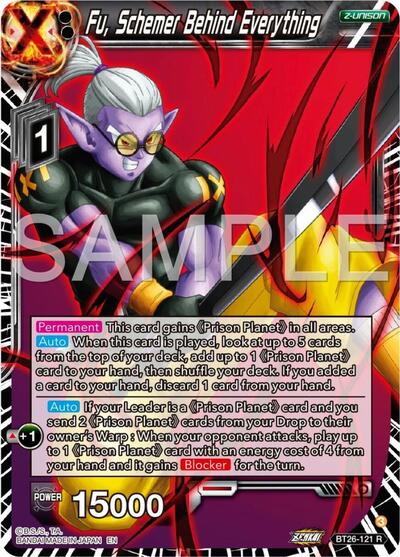 Fu, Schemer Behind Everything (Ultimate Advent) Near Mint Foil - Nick Nack's Full Frontal Attack
