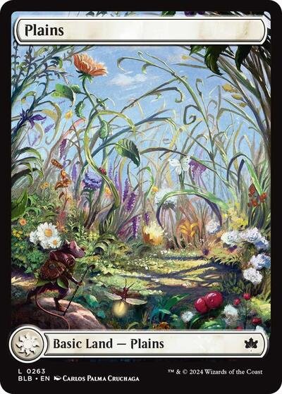 Plains (0263) (Bloomburrow) Near Mint - Nick Nack's Full Frontal Attack