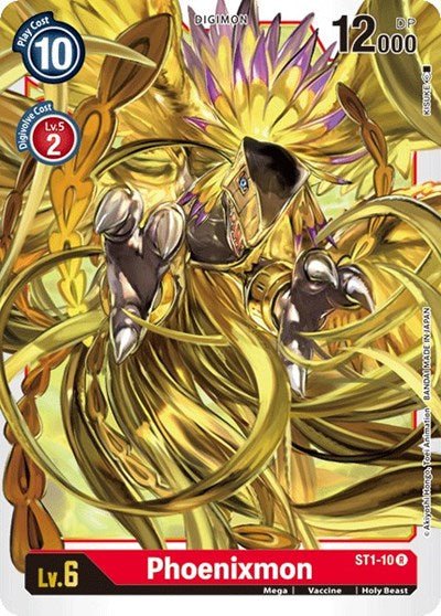 Phoenixmon (Starter Deck 01: Gaia Red) Near Mint - Nick Nack's Full Frontal Attack