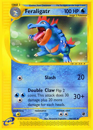 Feraligatr (Expedition) Light Play
