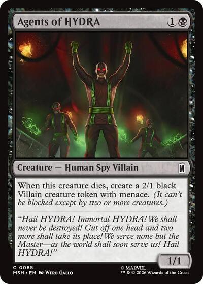 Agents of HYDRA (Marvel Super Heroes) Near Mint - Nick Nack's Full Frontal Attack