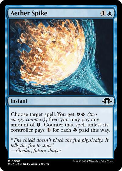 Aether Spike (Modern Horizons 3) Near Mint - Nick Nack's Full Frontal Attack
