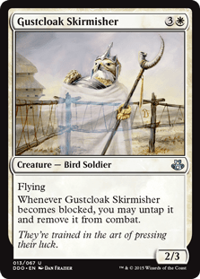 Gustcloak Skirmisher (Duel Decks: Kiora vs Elspeth) Near Mint - Nick Nack's Full Frontal Attack