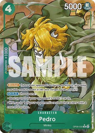 Pedro (Parallel) (Two Legends) Near Mint Foil - Nick Nack's Full Frontal Attack