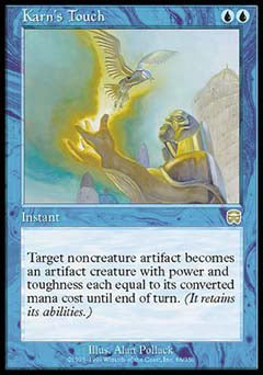 Karn's Touch (Mercadian Masques) Light Play