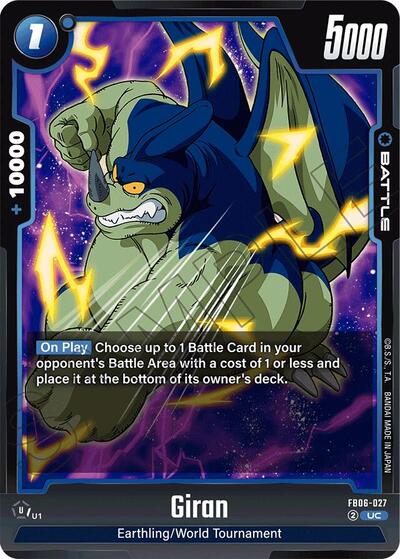 Giran (Rivals Clash) Near Mint - Nick Nack's Full Frontal Attack