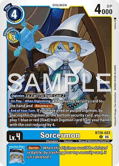 Sorcermon (Timeless Bonds) Near Mint