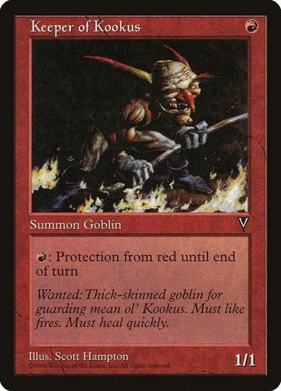 Keeper of Kookus (Visions) Light Play