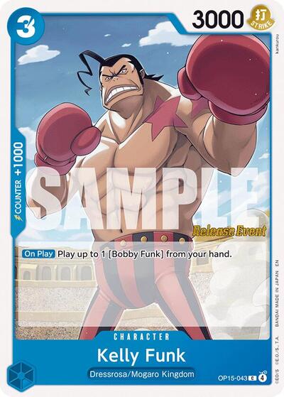Kelly Funk (Adventure on Kami's Island Release Event Cards) Near Mint - Nick Nack's Full Frontal Attack