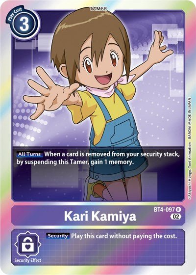 Kari Kamiya (Resurgence Booster Reprint) (Resurgence Booster) Near Mint Foil - Nick Nack's Full Frontal Attack