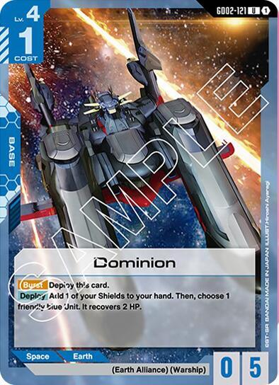 Dominion (Dual Impact) Near Mint - Nick Nack's Full Frontal Attack