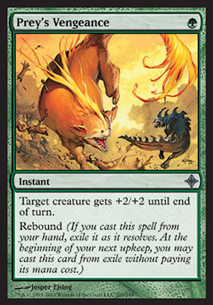 Prey's Vengeance (Rise of the Eldrazi) Light Play