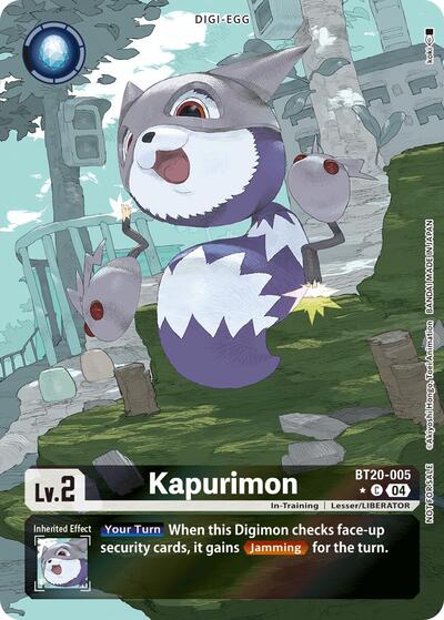 Kapurimon (Release Special Booster 2.5: Box Promotion Pack) (Release Special Booster 2.5) Near Mint Foil - Nick Nack's Full Frontal Attack