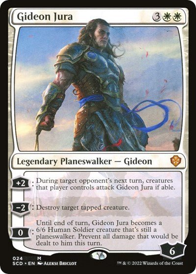 Gideon Jura (Commander 2022 Starter Decks) Near Mint - Nick Nack's Full Frontal Attack