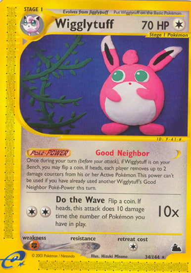 Wigglytuff (Skyridge) Light Play