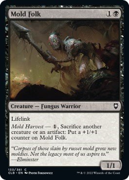 Mold Folk (Commander Legends: Battle for Baldur's Gate) Near Mint - Nick Nack's Full Frontal Attack