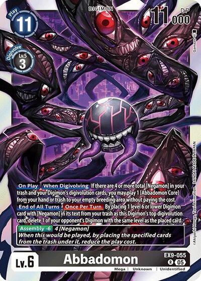 Abbadomon (Versus Monsters) Near Mint Foil - Nick Nack's Full Frontal Attack