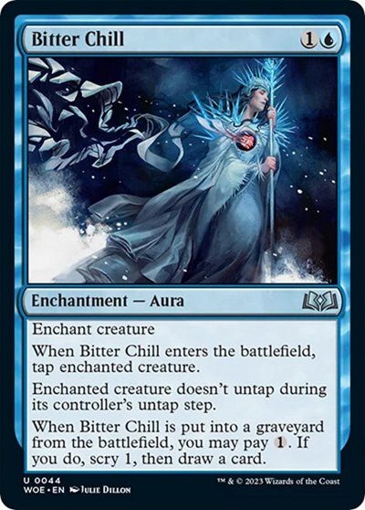 Bitter Chill (Wilds of Eldraine) Near Mint - Nick Nack's Full Frontal Attack