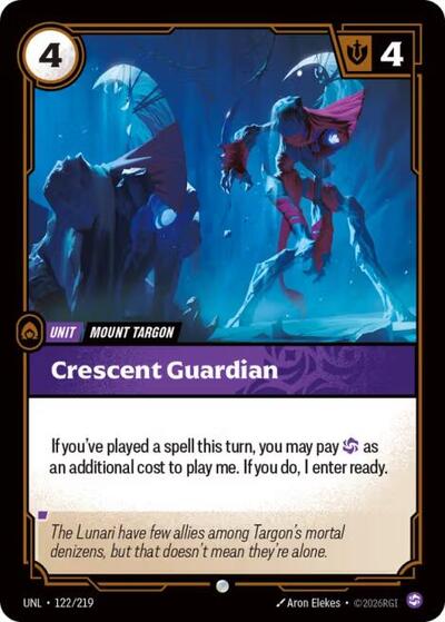 Crescent Guardian (Unleashed) Near Mint