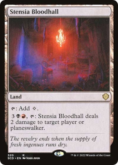 Stensia Bloodhall (Commander 2022 Starter Decks) Near Mint - Nick Nack's Full Frontal Attack