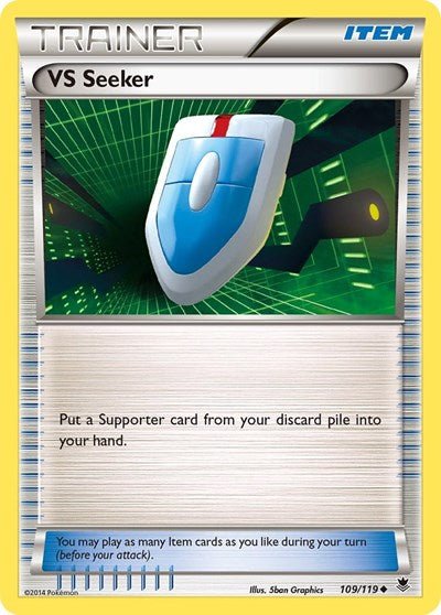 VS Seeker (XY - Phantom Forces) Near Mint - Nick Nack's Full Frontal Attack