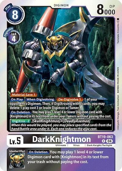 DarkKnightmon (Release Special Booster 2.0) Near Mint Foil