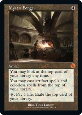 Mystic Forge (The Brothers' War: Retro Frame Artifacts) Near Mint - Nick Nack's Full Frontal Attack