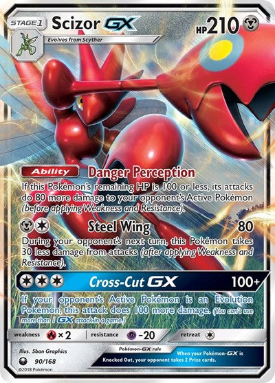 Scizor GX (SM - Celestial Storm) Near Mint Holofoil