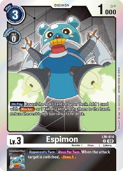 Espimon (English Exclusive) (Exceed Apocalypse) Near Mint - Nick Nack's Full Frontal Attack