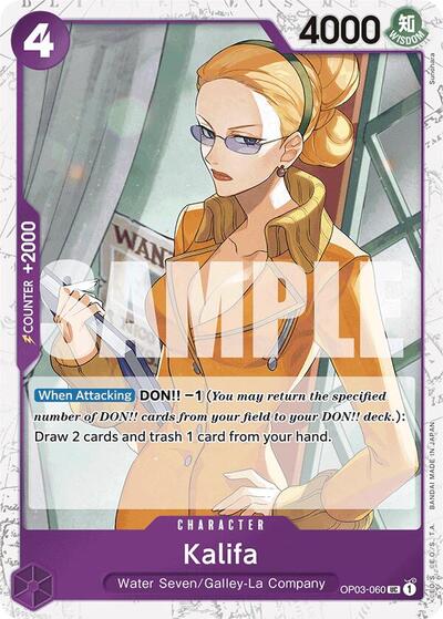 Kalifa (Jolly Roger Foil) (Premium Booster) Near Mint Foil - Nick Nack's Full Frontal Attack
