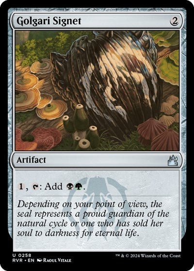 Golgari Signet (Ravnica Remastered) Near Mint - Nick Nack's Full Frontal Attack