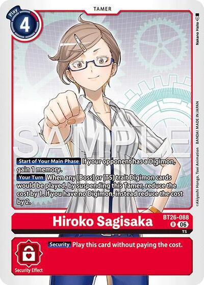 Hiroko Sagisaka (Timeless Bonds) Near Mint Foil