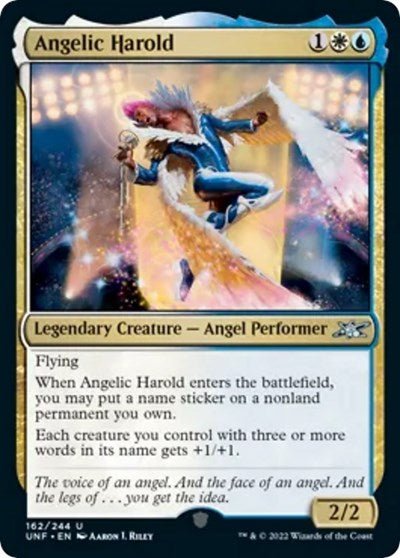 Angelic Harold (Unfinity) Near Mint - Nick Nack's Full Frontal Attack
