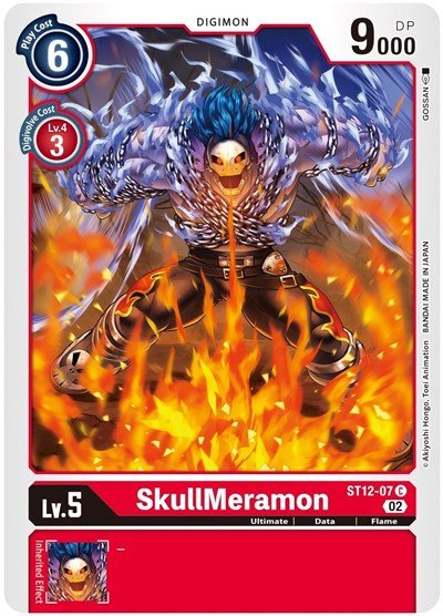 SkullMeramon (Starter Deck 12: Jesmon) Near Mint - Nick Nack's Full Frontal Attack
